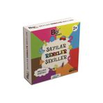Azur Yayıncılık Bee Smart Zeka Kartları Sayılar Renkler - Şekiller