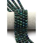 Azurit Doğal Taş Dizi 8 Mm Küre Kesim - Dz-0834