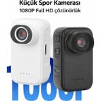 Azurtech 080P Mini Gövde Kamerası, Giyilebilir Aksiyon Gövde Kamerası, Başparmak Boyutu Kayıt Gövdesi Yıpranmış Kamera, Portatif Kamera Montajı Güvenlik, Iş, Seyahat Için - 1