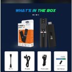 Azurtech 4K Ultra Hd Android Tv Stick – Tak Çalıştır Akıllı Tv Cihazı - Siyah