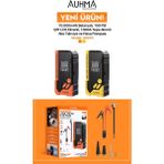 Azurtech A8844 1000A Hava Kompresörü 150 Psı 10.000mAh Powerbank Özellikli Akü Takviye Cihazı