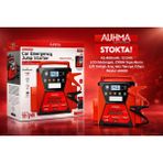 Azurtech Auhma A8800 43400MAH 12V/24V Araç Akü Takviye Cihazı 2100A Jump Starter LCD Ekranlı - kırmızı