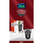 Azurtech Blm-81 6mp Dual Lens Wifi Ptz Güvenlik Kamerası – Çift Lens – Gece Görüş – IP66 – Akıllı Ip Kamera - Renkli