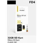 Azurtech Fulltech Micro Sd Hafıza Kartı Class 10 Yüksek Hızlı Mikro Sd Kart Adaptörlü - 32GB