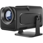 Azurtech HY320 Mini Siyah Taşınabilir Sinema Projeksiyon Cihazı Ev Sineması Bluetooth Android Işletim Sistemi