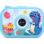 Azurtech Lf-Y6 Çocuklar Için Dijital Fotoğraf Makinesi Pembe - Mavi
