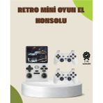 Azurtech M18PRO El Retro Arcade Oyun Konsolu Rocker Wi-Fi Tv Konsolu - Beyaz