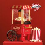 Azurtech Mutfaksever Kırmızı Mısır Patlatma Popcorn Makinesi