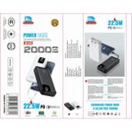 Azurtech Paleon 20.000MAH Süper Hızlı Powerbank - Siyah