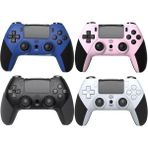 Azurtech Ps4 / Ps4 Slim / Ps4 Pro Uyumlu Kablosuz Bluetooth Oyun Kolu – 6 Eksen Sensörlü Titreşimli Gamepad - Siyah