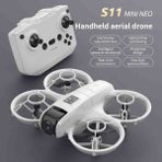 Azurtech S11 Mini Neo Mini Drone | Optik Akış + Çift Kamera | Kumandalı Fpv Rc Drone - Beyaz