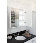 AZZURİ Azzuri Furniture Lavabo Üstü Aynalı 2 Kapaklı Banyo Dolabı