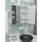 Azzuri Furniture Furniture Lavabo Üstü Aynalı 2 Kapaklı Banyo Dolabı Azr-6015