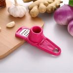 B 1 Adet Çok Fonksiyonlu Zencefil Sarımsak Taşlama Rende Manuel Sarımsak Soyucu Meyve Sebze Doğrayıcı Öğütücü Mutfak Alet (Yurt Dışından) - Garlic Presses - Renkli