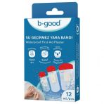 B-Good 20 Adet Suya Dayanıklı Nefes Alır Renkli Yara Bandı