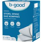 B-Good 7.5x7.5 cm 50'li Steril Spanç Gaz Kompres
