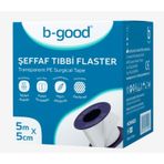 B-Good Şeffaf Flaster 5 M X 5 Cm