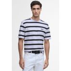 B.ıntl Luca Stripe T-Shirt PU11 Thistle - Deve Dikeni