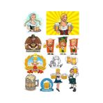 B İra Temalı Sticker Set 13 Parça Telefon, Tablet, Defter, Laptop Sticker