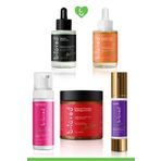 b-loved 5'li Cilt Bakım Seti Retinol % 0.3 (A Vit), Yüz Kremi Azelaik Asit Enzim Peeling Yüz Yıkama Köpüğü