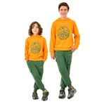 B Lw Fleece Sweatshirt Turuncu