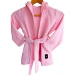 B.s.c Home Pembe Pamuklu Müslin Bebek Bornozu