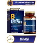 B Vitamin Complex 60 Adet Tablet (B1-B2-B3-B5-B6-BIOTIN-B12)