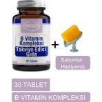 B Vitamin Kompleksi Takviye Edici Gıda - Sabunluk Hediyemiz 2033-07