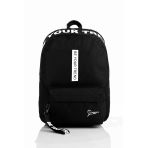 B.y. Trend Laptop Bölmeli Okul Çantası Be Your Siyah Beyaz 1140