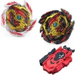 B145-1 Stili Beyblade Burst God Valkyrie Genesis Valtryek Bayblade Burst Başlangıç Seti W Launcher B-131 Yükseltici Aksesuar B-88 Bay Launcher Lr (Yurt Dışından) - Renkli - 1 Yaş