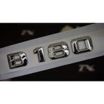 B180 Bagaj Krom Metal 3m 3d Yazı Logo
