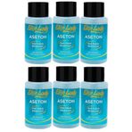 B5-Vitaminli Ekstra Güçlü Oje Çıkarıcı 6'Lı Eko Paket 125 Ml Tırnak Kırılmalarını Önleyici Aseton