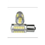 Ba15s 1156 P21w 33 Led Beyaz Mercekli Geri Vites,Sinyal,Stop Ampulu