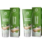 Bab-ı Şifa Bitkisel Diş Macunu Misvak 140 gr*2 Stevia ile Tatlandırılmış Doğal Özellikler - 280 GR