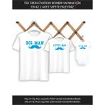 Baba Oğul Big Man Little Man (Tek Ürün Fiyatıdır Kombin Yapmak Için En Az 2 Adet Sepete Ekleyiniz) - 3XL - Beyaz