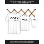 Baba Oğul Kız Copy Paste (Tek Ürün Fiyatıdır Kombin Yapmak Için En Az 2 Adet Sepete Ekleyiniz) - Beyaz