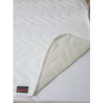 Babadağ Koleksiyon Yatak Alezi 60 x 120 cm. Bebek Yatağı (Beşik) Için Köşe Lastikli - Beyaz