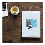 Babalar Günü Baskılı Ajanda-6