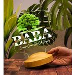 Babalar Günü Hediyesi, Babaya Hediye, Baba, Evimizin Çınarı Hediyesi, Renkli İsim Yazılı Kişiye Özel 3D Led Lamba