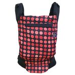 BabalinBaby 60481 Desenli Cepli Ergonomik Kırmızı Mutluluk Kanguru