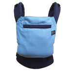 BabalinBaby 60931 Klasik Ergonomik Etnik Mavi Kanguru