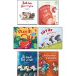 Babam Yanımdayken - Soosh + Babasının Bir Tanesi - Zack Bush + Çizgili + Büyük Macera - Elina Ellis + Üç Kedi Bir Dilek + Annemin Çantası - Sara Şahinkanat / 6 Kitap Çocuk Masal Hikaye Öykü Kitapları