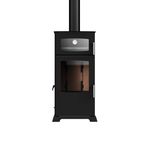 BABA'S BBQ & SOBA PELET VE ODUN SOBASI-GOLD 12 KW (ÜÇ CAMLI VE FIRINLI)