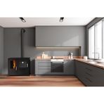 BABA'S BBQ & SOBA PELET VE ODUN SOBASI-SAFIR 10 KW (KUZINE)