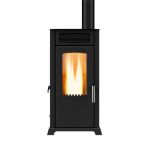 Baba's Eco Plus 8 kW Fanlı Şömineli Odun ve Pelet Sobası