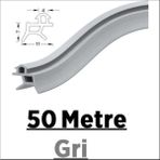 Babawick Pen Markalarının Kapı Pencere Contası Pvc Fitili 50 Metre Gri Tüm Standart Pvc Pimapen, Fıratpen, Egepen, Winsa Gibi Markalara Uygun