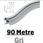 Babawick Pen Markalarının Kapı Pencere Contası Pvc Fitili 90 Metre Gri Tüm Standart Pvc Pimapen, Fıratpen, Egepen, Winsa Gibi Markalara Uygun