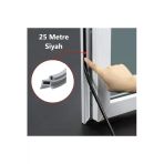 Babawick Pimapen Değiştirme Contası Pvc Pencere Fitili Siyah Renk 25 Metre Bütün Markalara Uyumlu