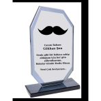 Babaya Plaket - Kişiye Özel Plaket - Cam Plaket - Babalar Günü Plaketi