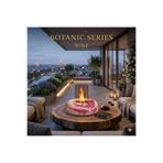 Babayani Outdoor Botanic Series - Wine masaüstü şömine | Bioethanol yakıtlı | Dumansız | Kokusuz | Yakıt hediyeli